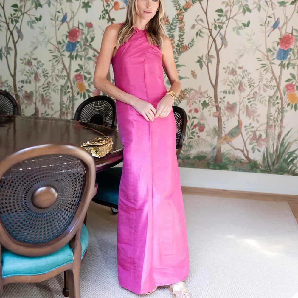 Julia Amory Camille dress in French Rose